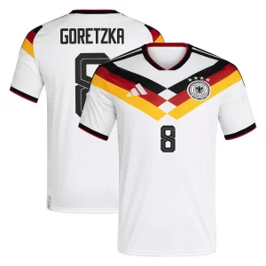 Germany Leon Goretzka 8 Home Soccer Jersey World Cup 2026