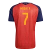 Spain Alvaro Morata 7 Home Soccer Jersey World Cup 2026
