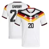Germany Serge Gnabry 20 Home Soccer Jersey World Cup 2026