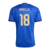 Italy Nicolo Barella 18 Home Soccer Jersey World Cup 2026