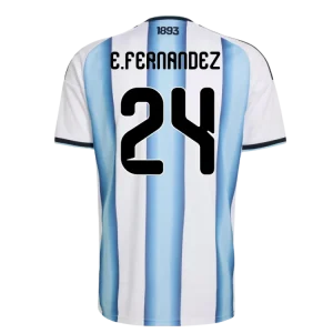 Argentina Enzo Fernandez 24 Home Soccer Jersey World Cup 2026