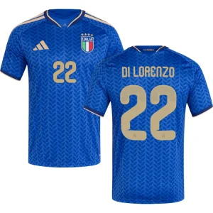 Italy Giovanni Di Lorenzo 22 Home Soccer Jersey World Cup 2026