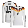 Germany Leroy Sané 19 Long Sleeve Home Soccer Jersey World Cup 2026