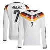 Germany Kai Havertz 7 Long Sleeve Home Soccer Jersey World Cup 2026