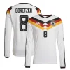 Germany Leon Goretzka 8 Long Sleeve Home Soccer Jersey World Cup 2026