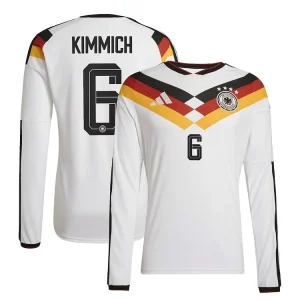 Germany Joshua Kimmich 6 Long Sleeve Home Soccer Jersey World Cup 2026