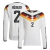 Germany Antonio Rudiger 2 Long Sleeve Home Soccer Jersey World Cup 2026