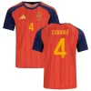 Spain Pau Cubarsí 4 Home Soccer Jersey World Cup 2026