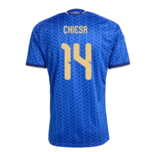 Italy Federico Chiesa 14 Home Soccer Jersey World Cup 2026