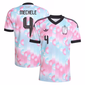 Belgium adidas Away Shirt 2026 with Mechele 4 printing