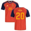 Spain Pedri 20 Home Soccer Jersey World Cup 2026