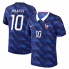 France Nike Home Aero-Fit Match Shirt 2026 with Mbappe 10 printing