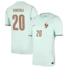 France Nike Away Stadium Shirt 2026 with Barcola 20 printing
