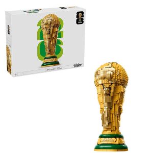 LEGO FIFA World Cup 2026 Victory Trophy Model 36cm Golden Building Bricks Set